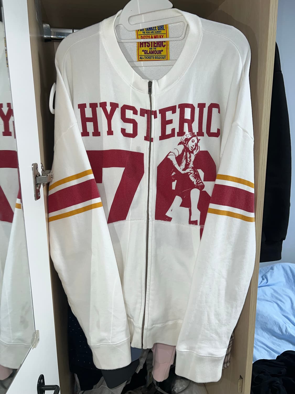 히스테릭글래머 76 오버사이즈 점퍼 상품이미지2