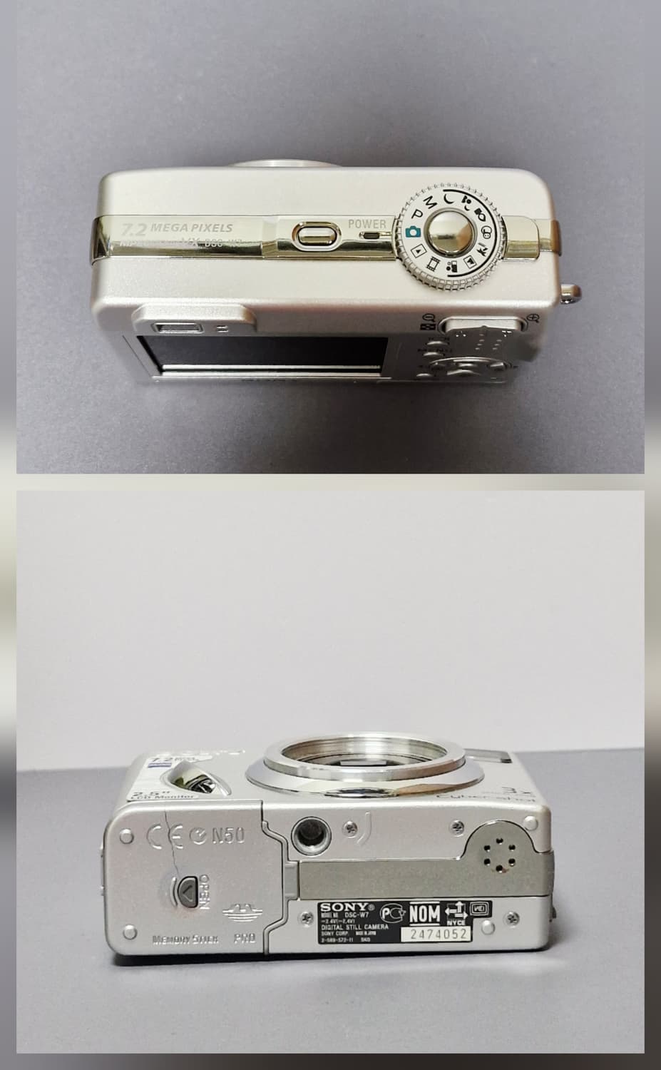 소니 사이버샷 W7 디지털카메라  상품이미지5