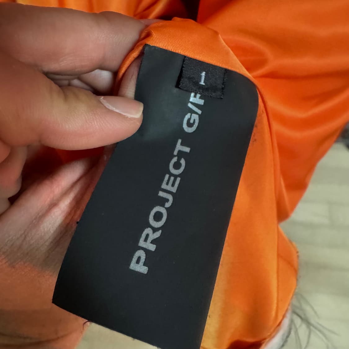 프로젝트 G/R 봄버 자켓 카키 상품이미지5