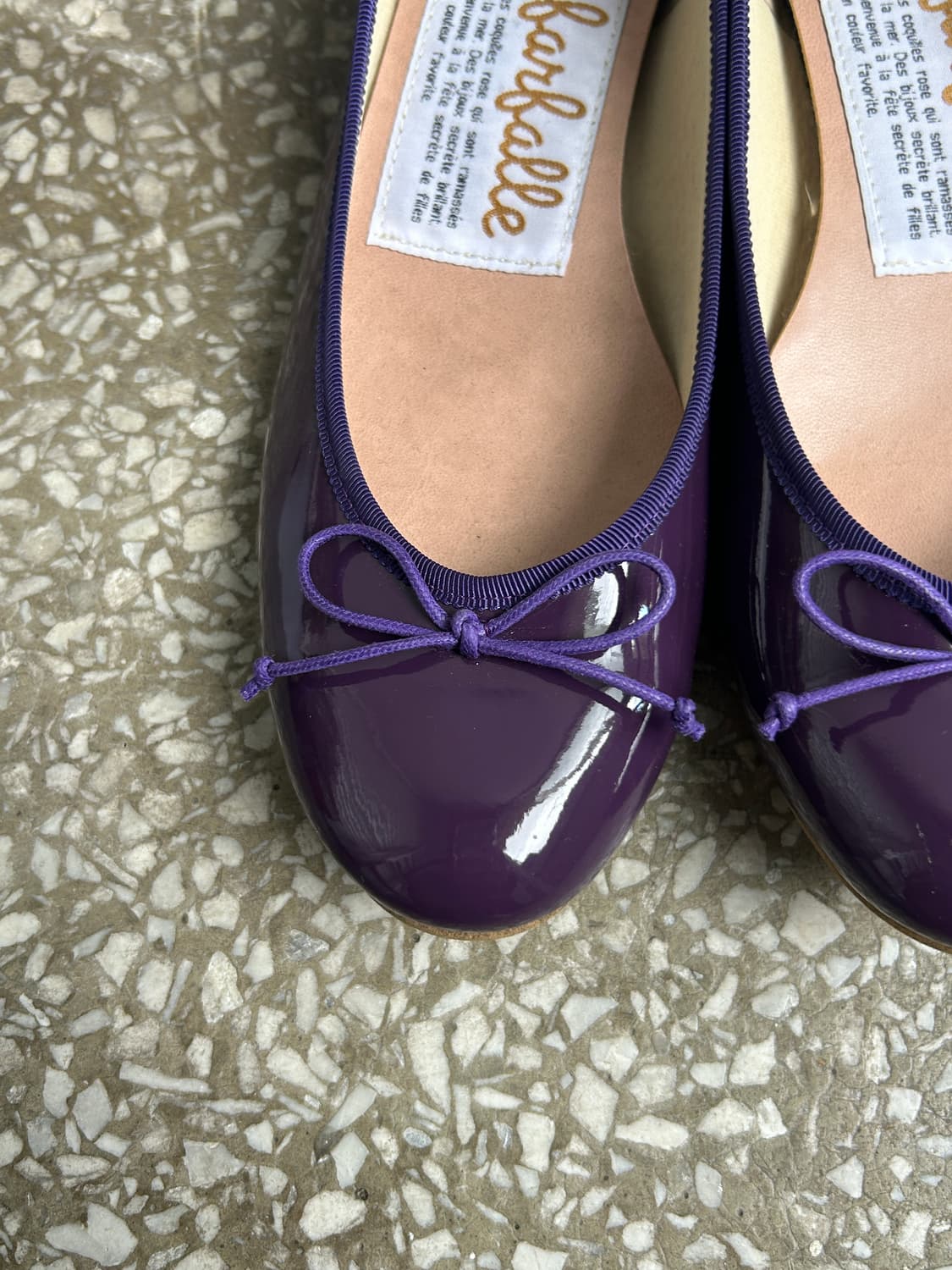 바이올렛 플랫슈즈  상품이미지3