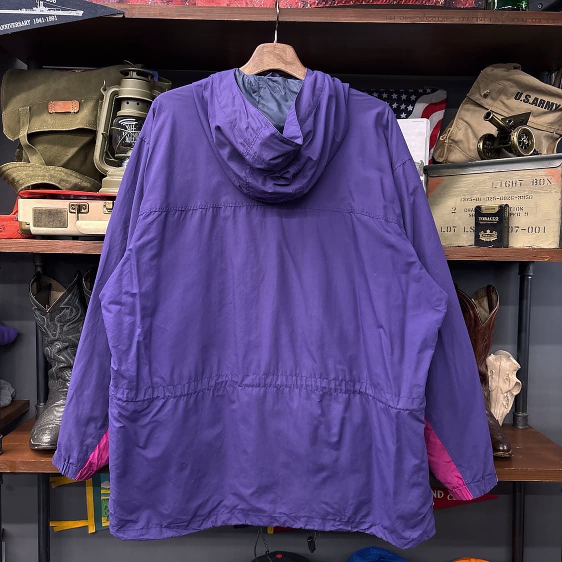 90s 파타고니아 나일론 마운틴 파카 가이드 자켓 퍼플 N358 상품이미지2