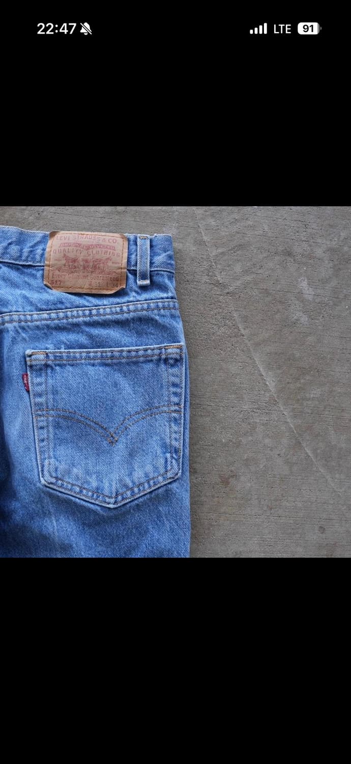 90s Vintage Levis 517 31사이즈 판매 상품이미지3