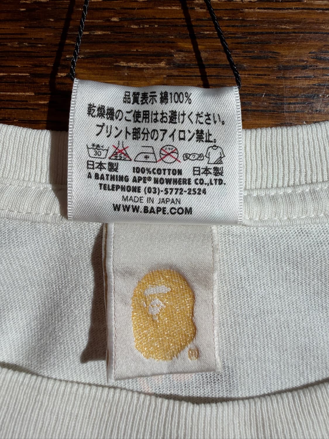 Bape  Single Stitch (Made In Japan) 상품이미지7