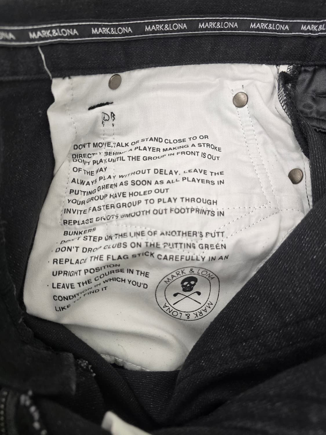 마크앤로나 남자 블랙청바지.  싸이즈 31~32 상품이미지8