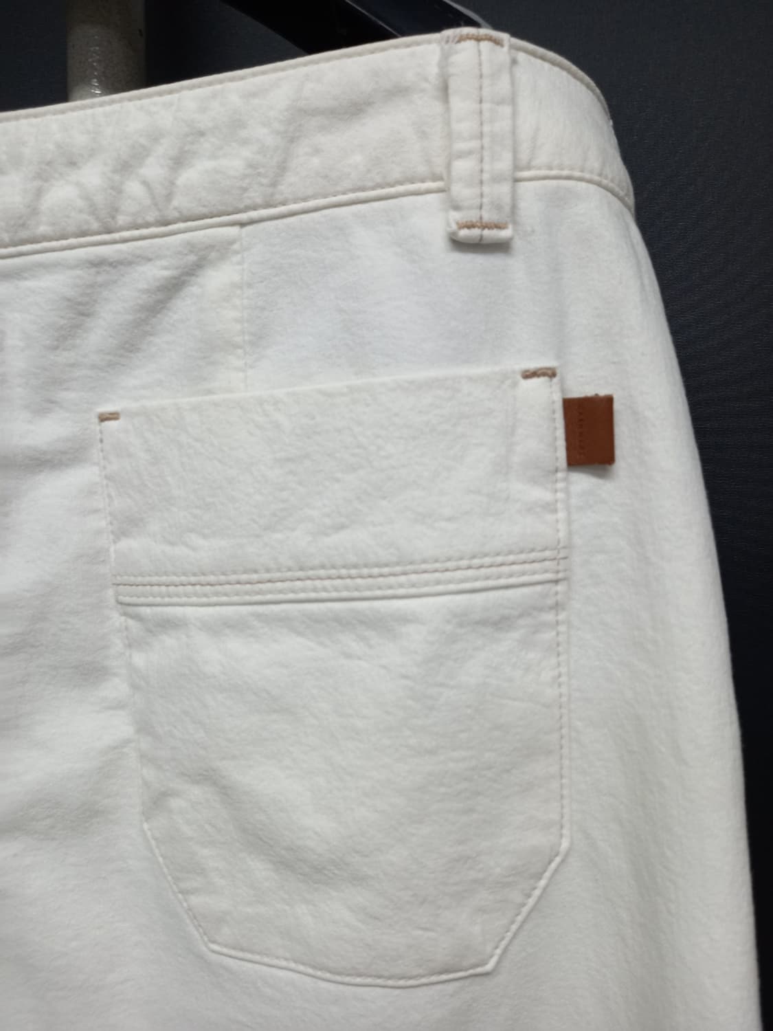 더 캐시미어 춘하추 면.마 일자통핏팬츠 28.29 상품이미지6