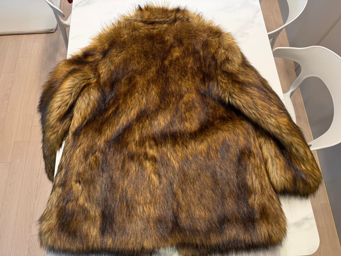 자라 밍크퍼 코트 L 정품 상품이미지7