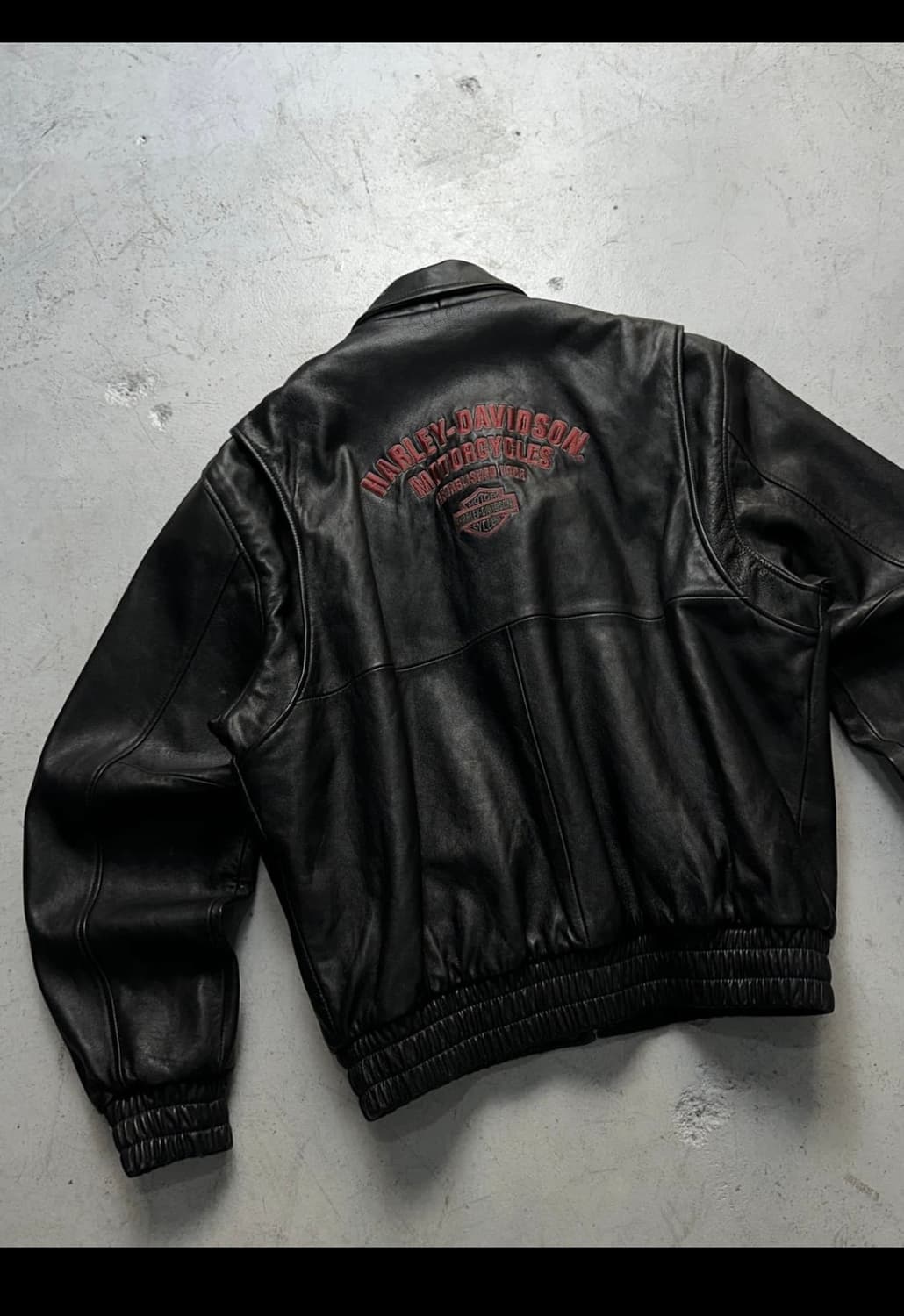 빈티지 할리데이비슨 레더 자켓 가죽자켓 상품이미지6