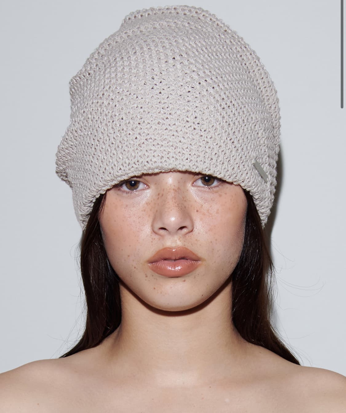 폴리수엠 스크런치 비니 베이지 상품이미지3