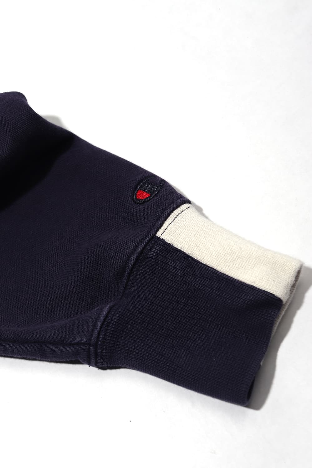 CHAMPION 다크네이비 배색 스웻셔츠 women M 상품이미지8