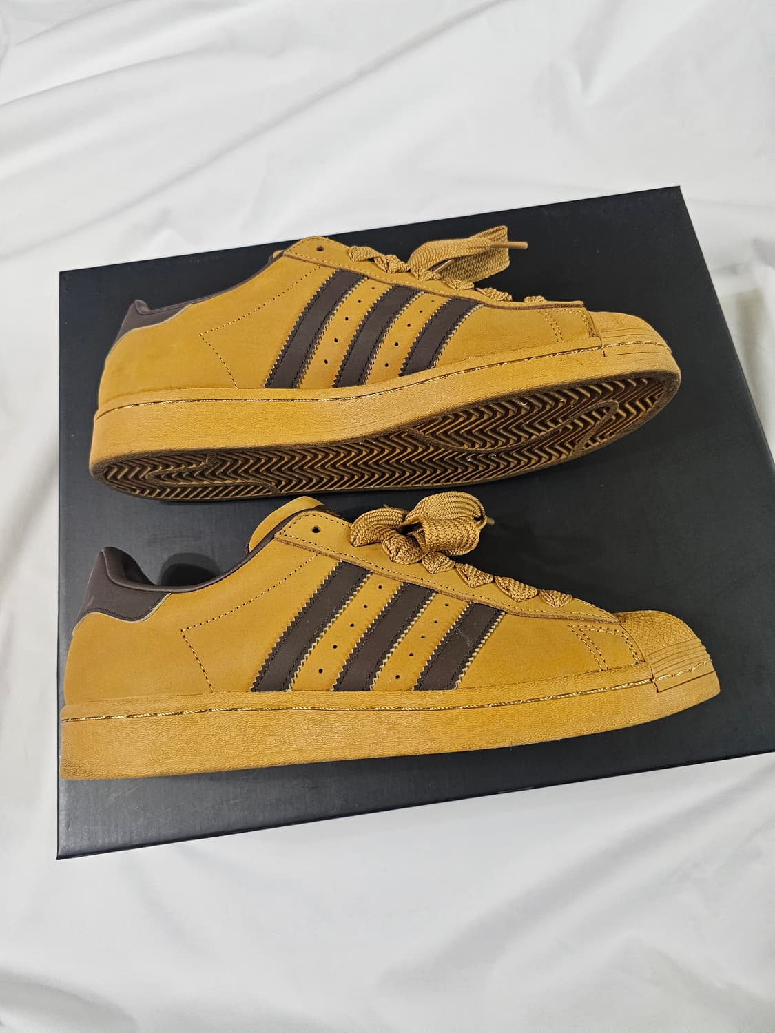 [265] 아디다스 슈퍼스타 메사 다크 브라운 된장 ID0993 상품이미지3