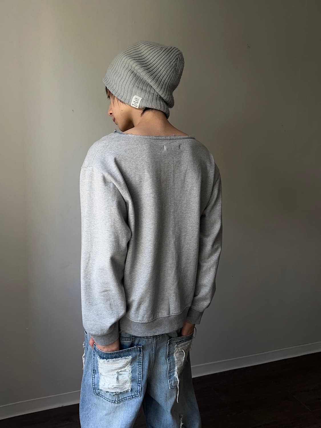 m.a.s.h 스타링거 스웻 셔츠 상품이미지5