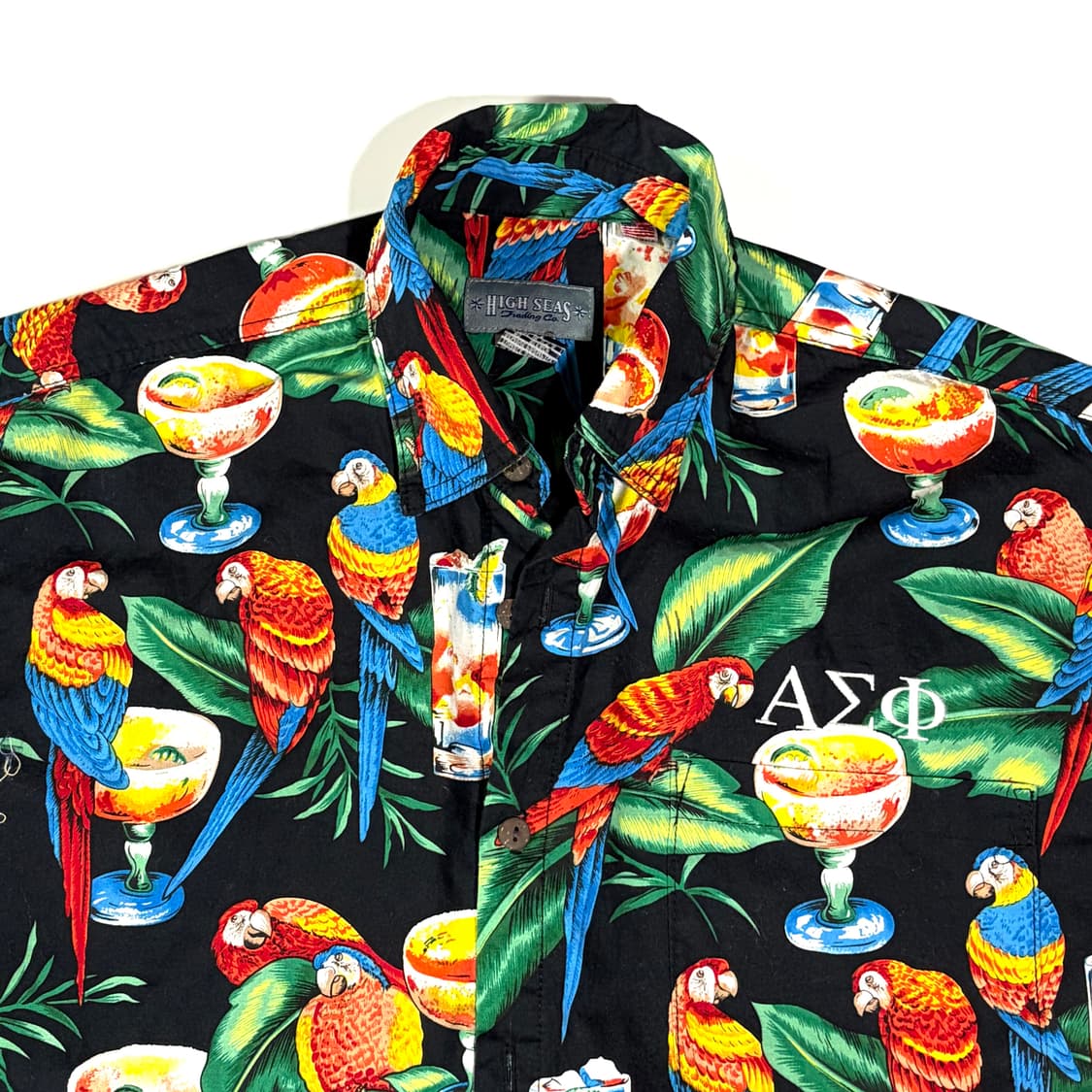 HIGH SEAS 트로피칼 하와이안셔츠 M 상품이미지4