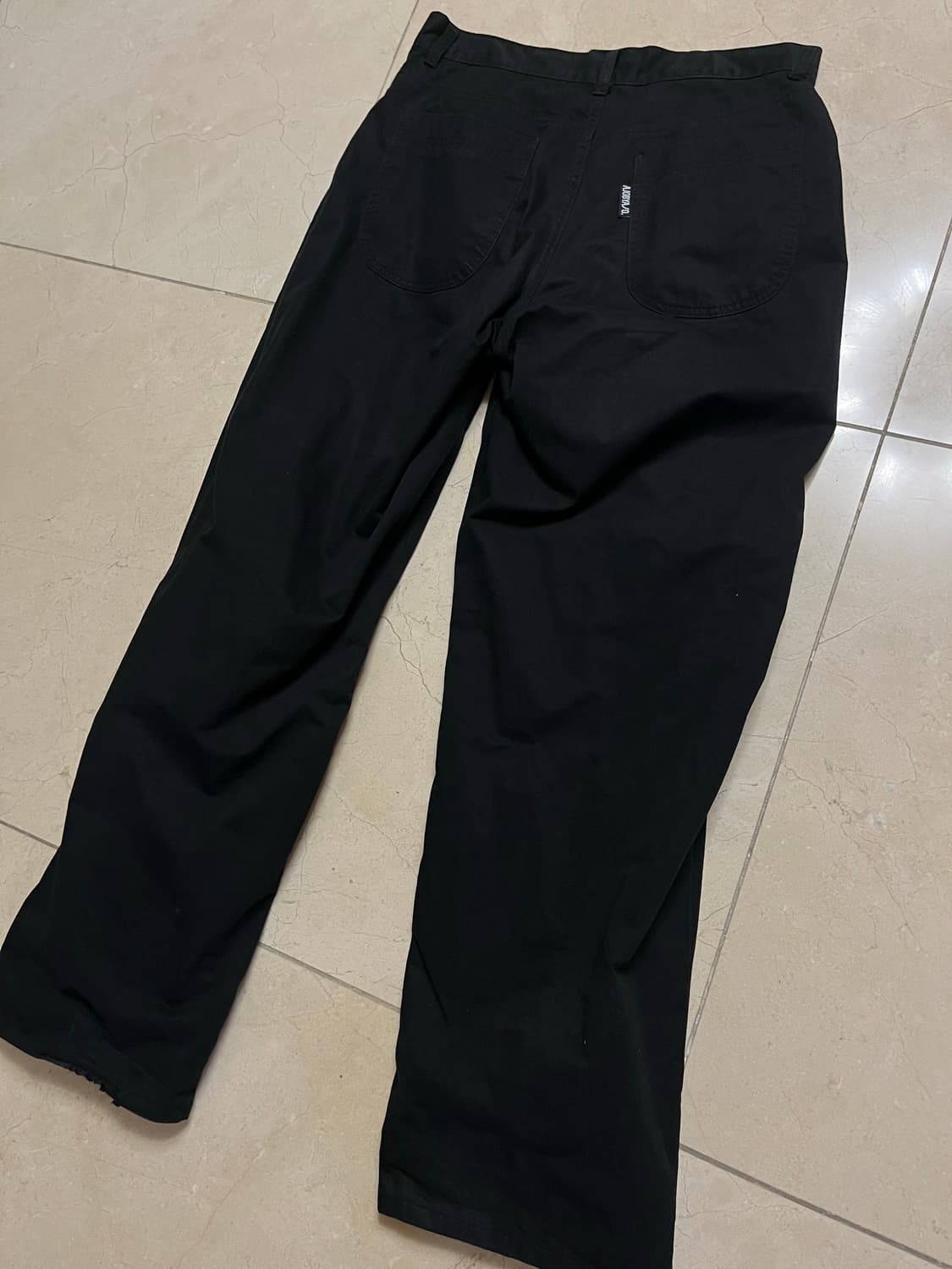 아조바이아조 타이간 블랙 팬츠(L사이즈) 상품이미지6