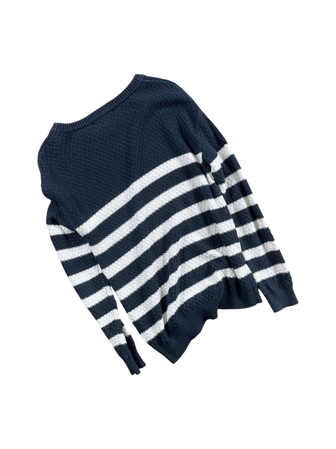 BEAMS HEART 스트라이프 코튼 니트  상품이미지3