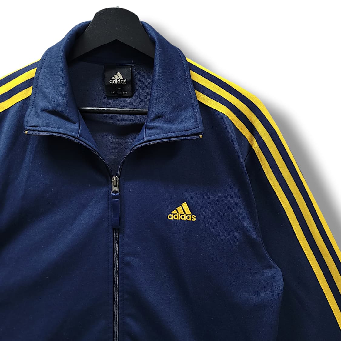 [105] 아디다스 네이비&옐로우라인 퍼포먼스 트랙탑 져지 상품이미지3