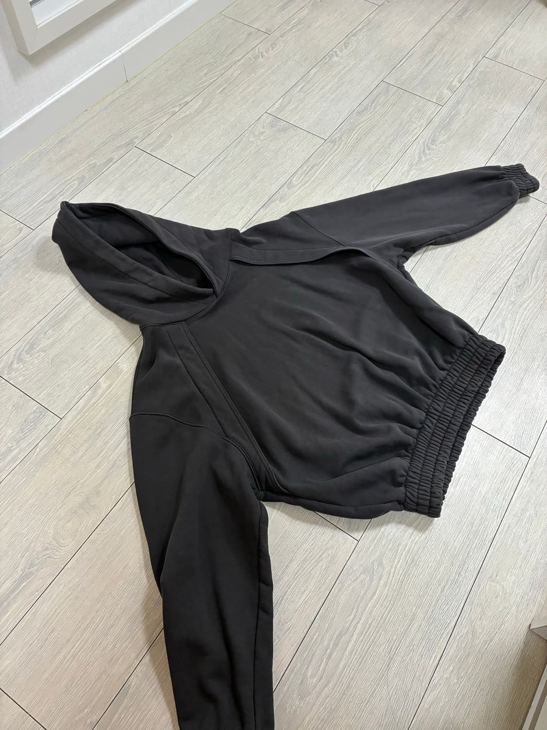 아트오브필드 밴딩 크롭 후드  상품이미지2