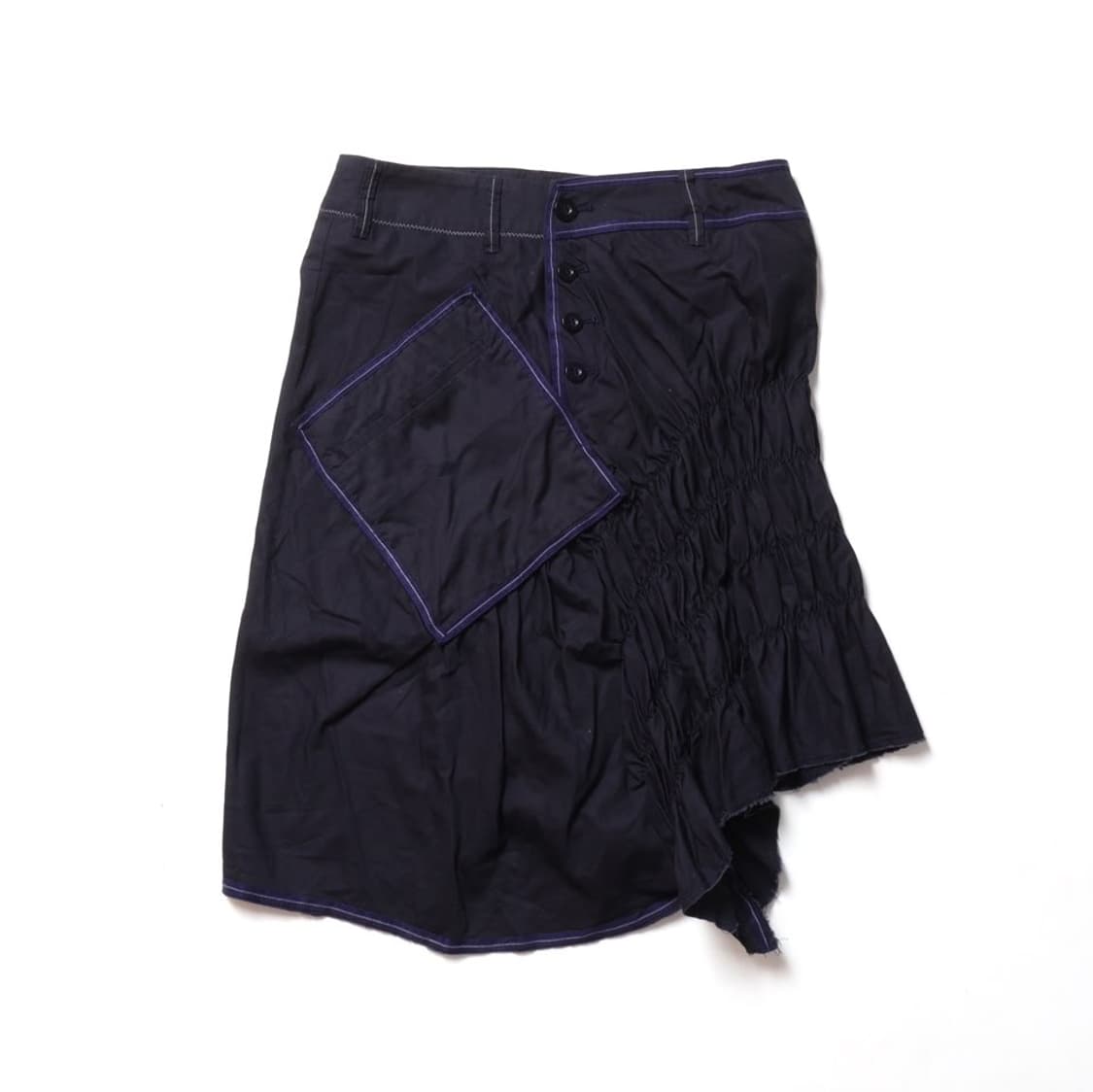 마리떼 프랑소와 저버 Asymmetric Patch Work Skirt  상품이미지1