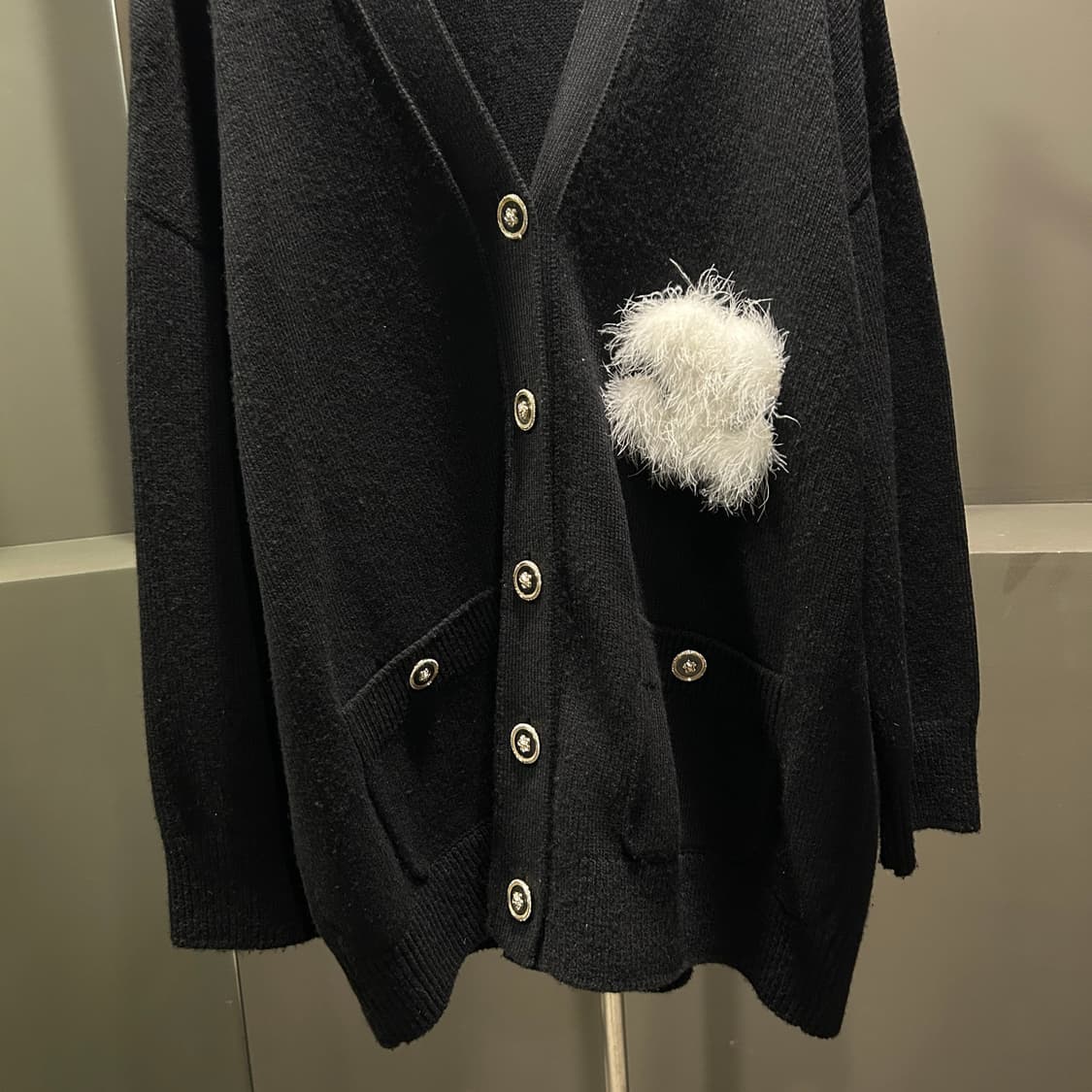 샤넬 터키헤어 캐시미어 가디건 상품이미지3