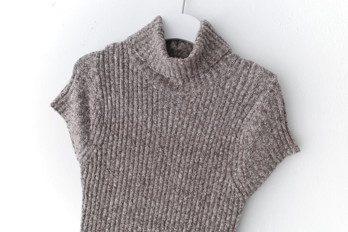 button half knit one-piece 상품이미지2