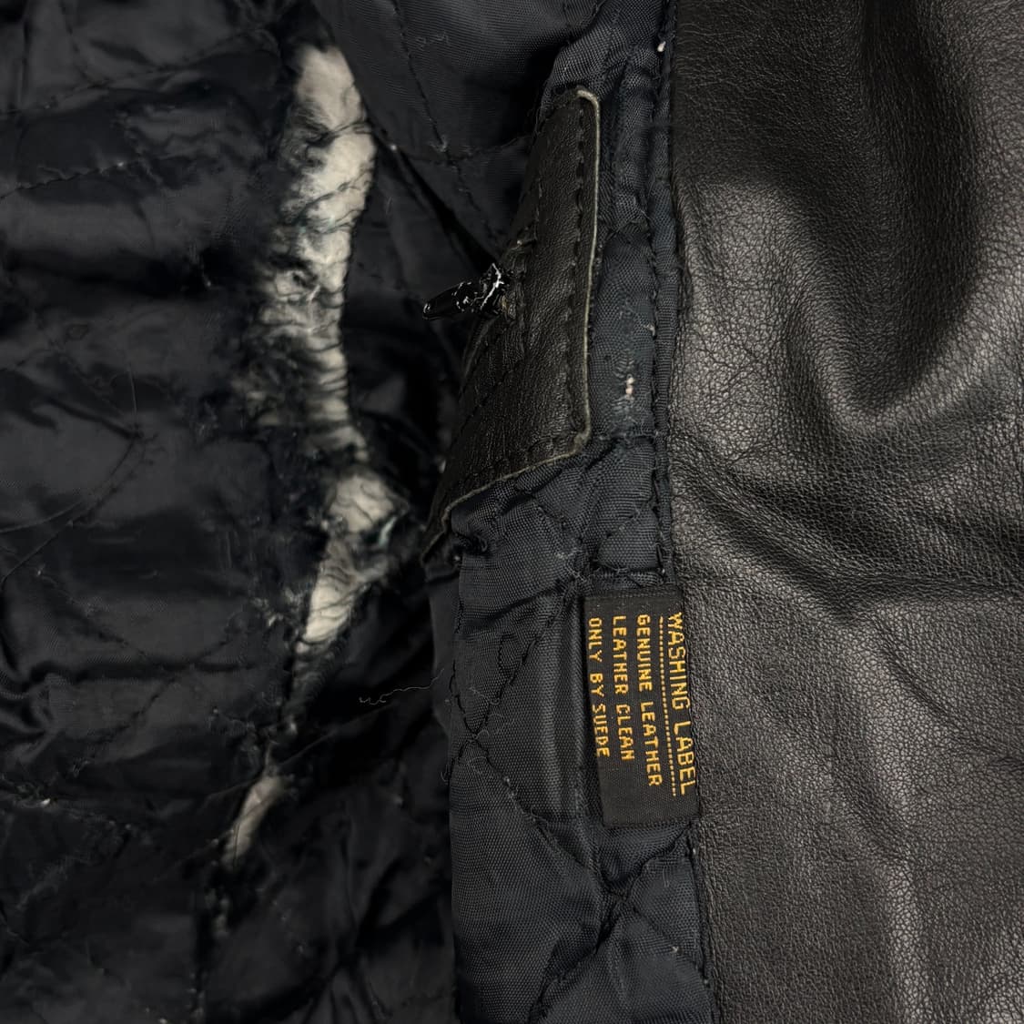 80's 레더 모터사이클 자켓 상품이미지10