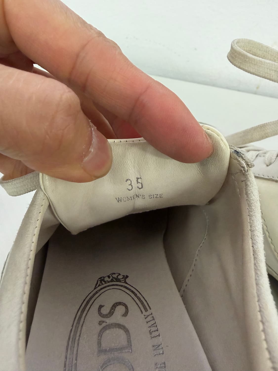 정품) TODS 토즈 여성 스니커즈 35 상품이미지8