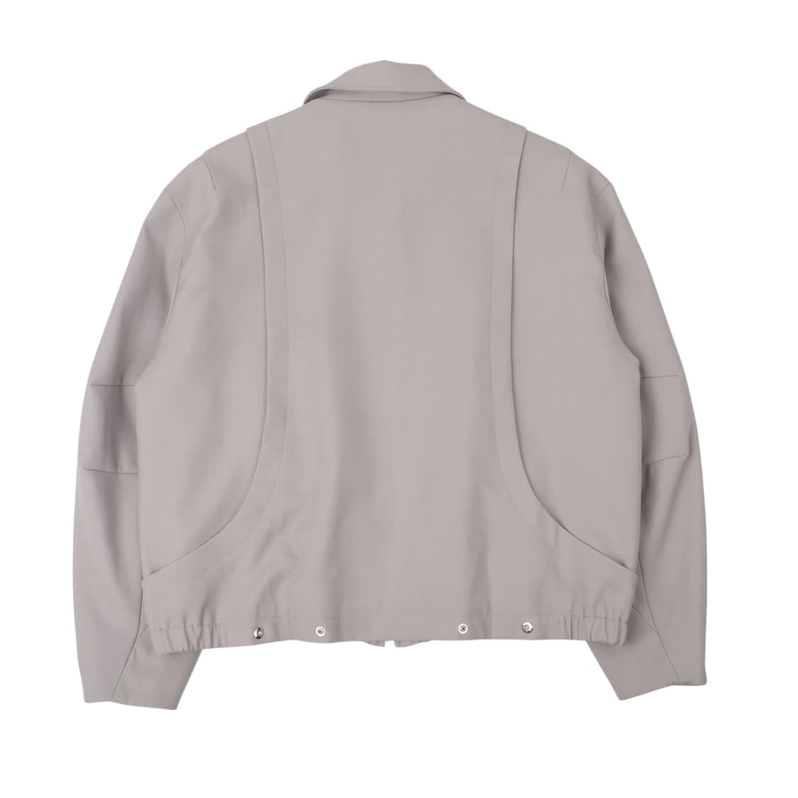 Coor 쿠어 그레이 울 블루종 자켓 상품이미지4