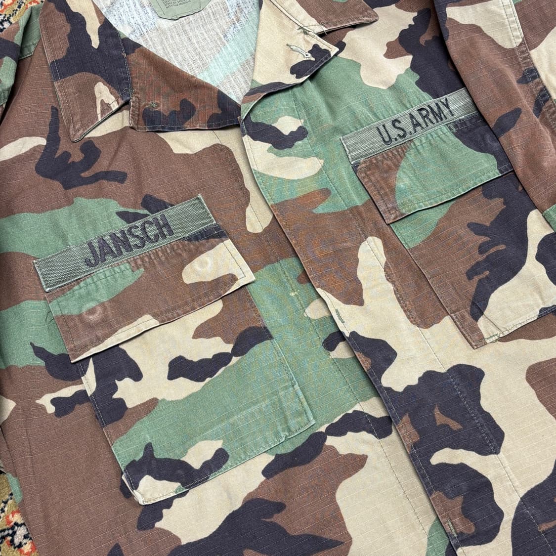 [L-L] Usa army OG 우드랜드 BDU 자켓 상품이미지4