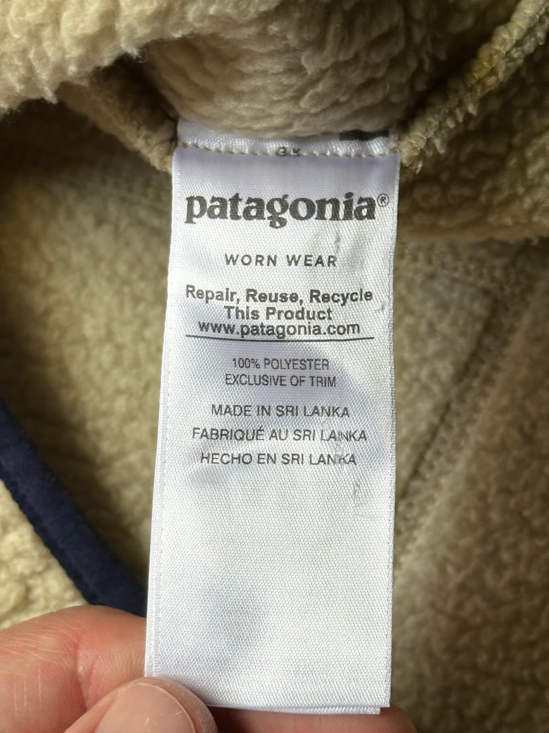 파타고니아 레트로 파일 플리스 풀오버 M  상품이미지4