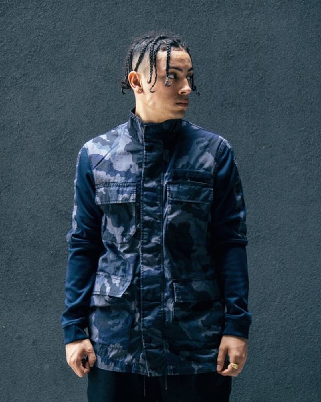 나이키 NSW 카모 밀리터리 자켓(L) 상품이미지3