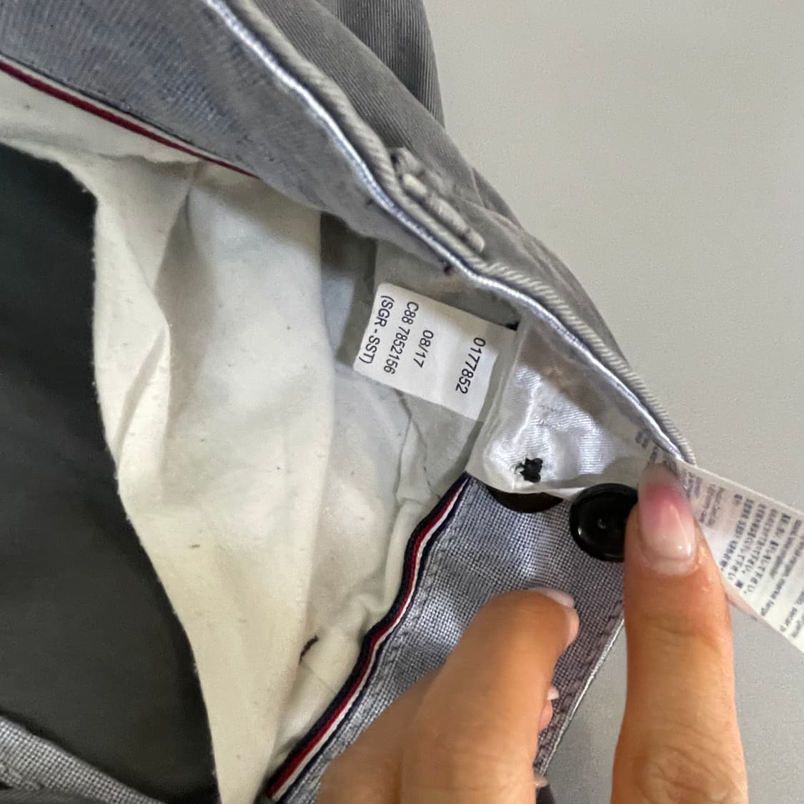 (30) 타미힐피거 그레이 코튼 팬츠 상품이미지6