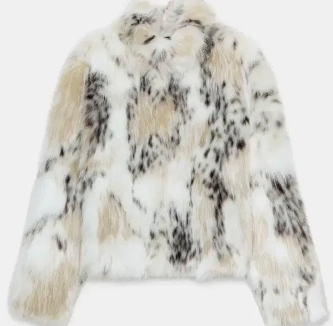 ZW 컬렉션 페이크 퍼 숏 코트 상품이미지3