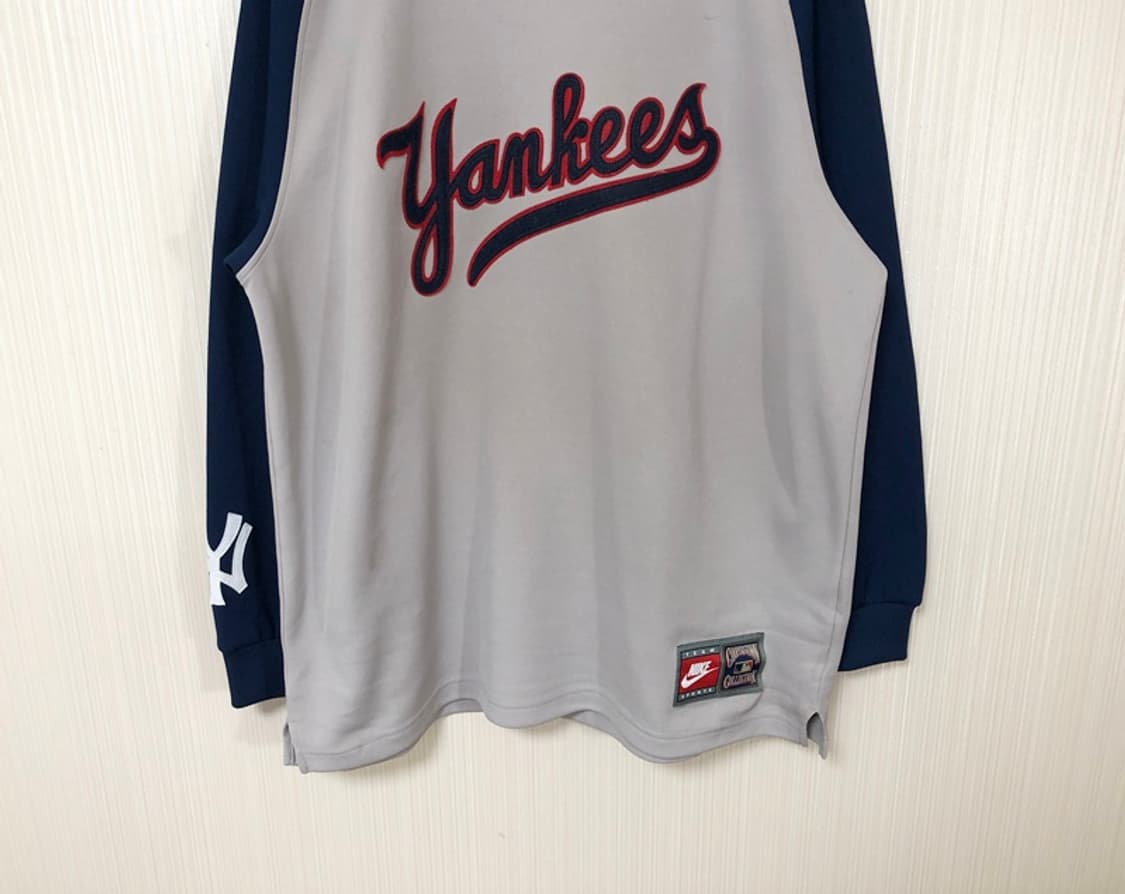 MLB 나이키 쿠퍼스타운컬렉션 뉴욕양키스 레트로티셔츠 M #8 요기 베라 상품이미지3
