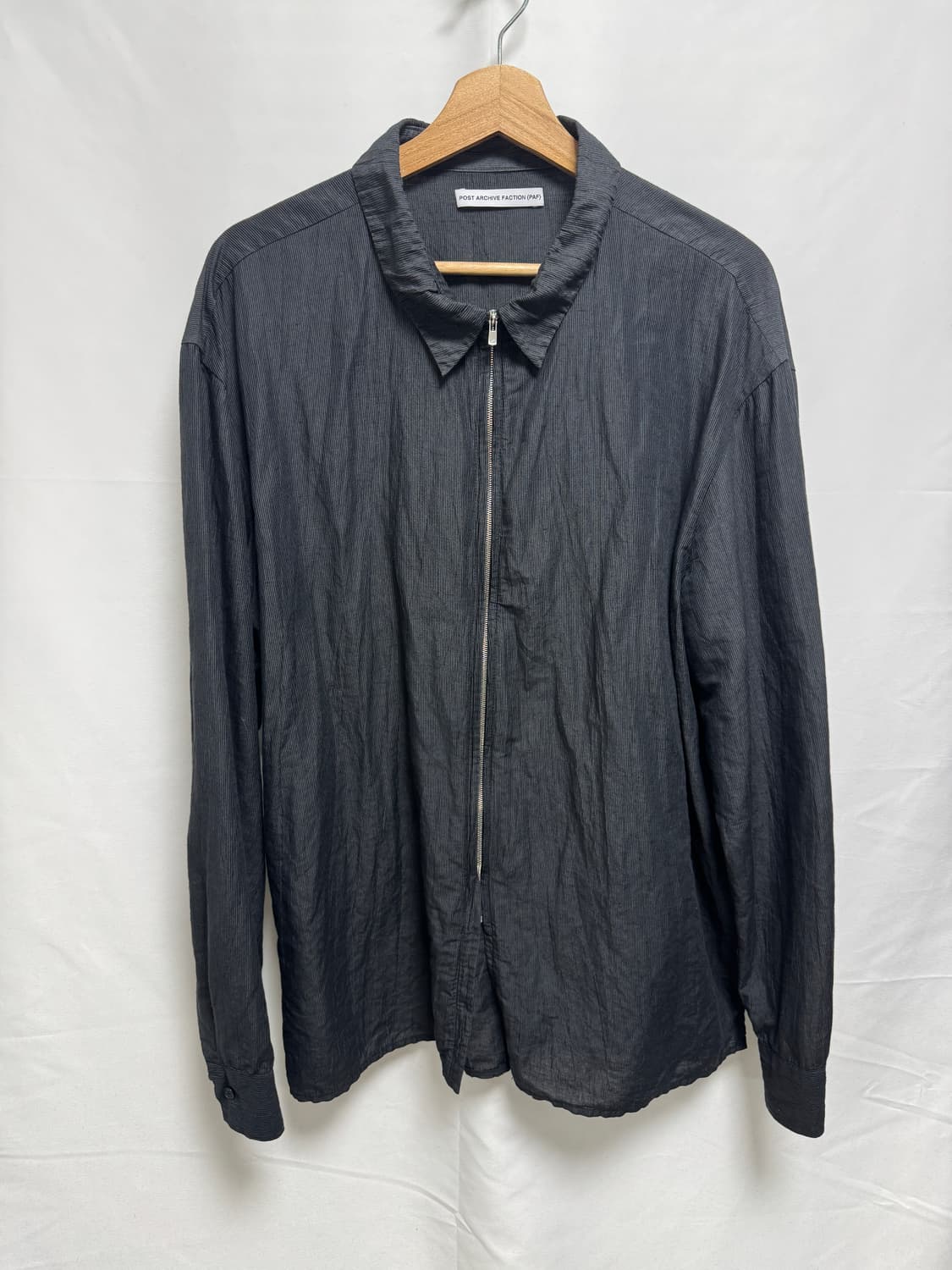 [L] PAF 포스트아카이브팩션 8.0 셔츠 BLACK 상품이미지1