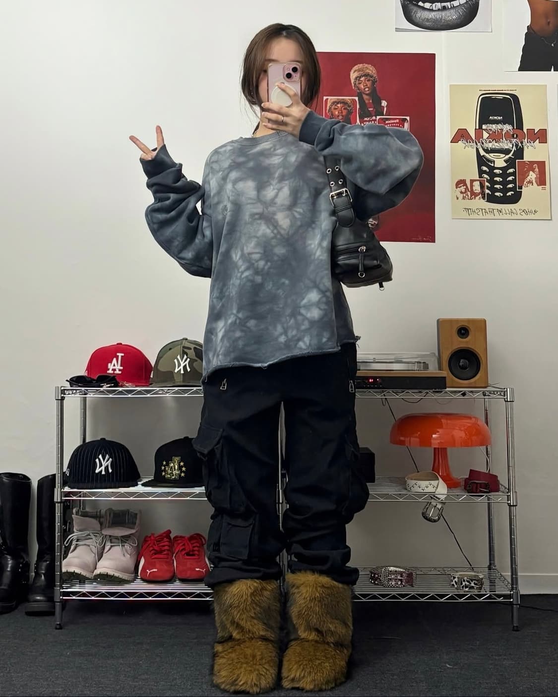 Vintage 빈티지 카고 세미와이드 팬츠 상품이미지8