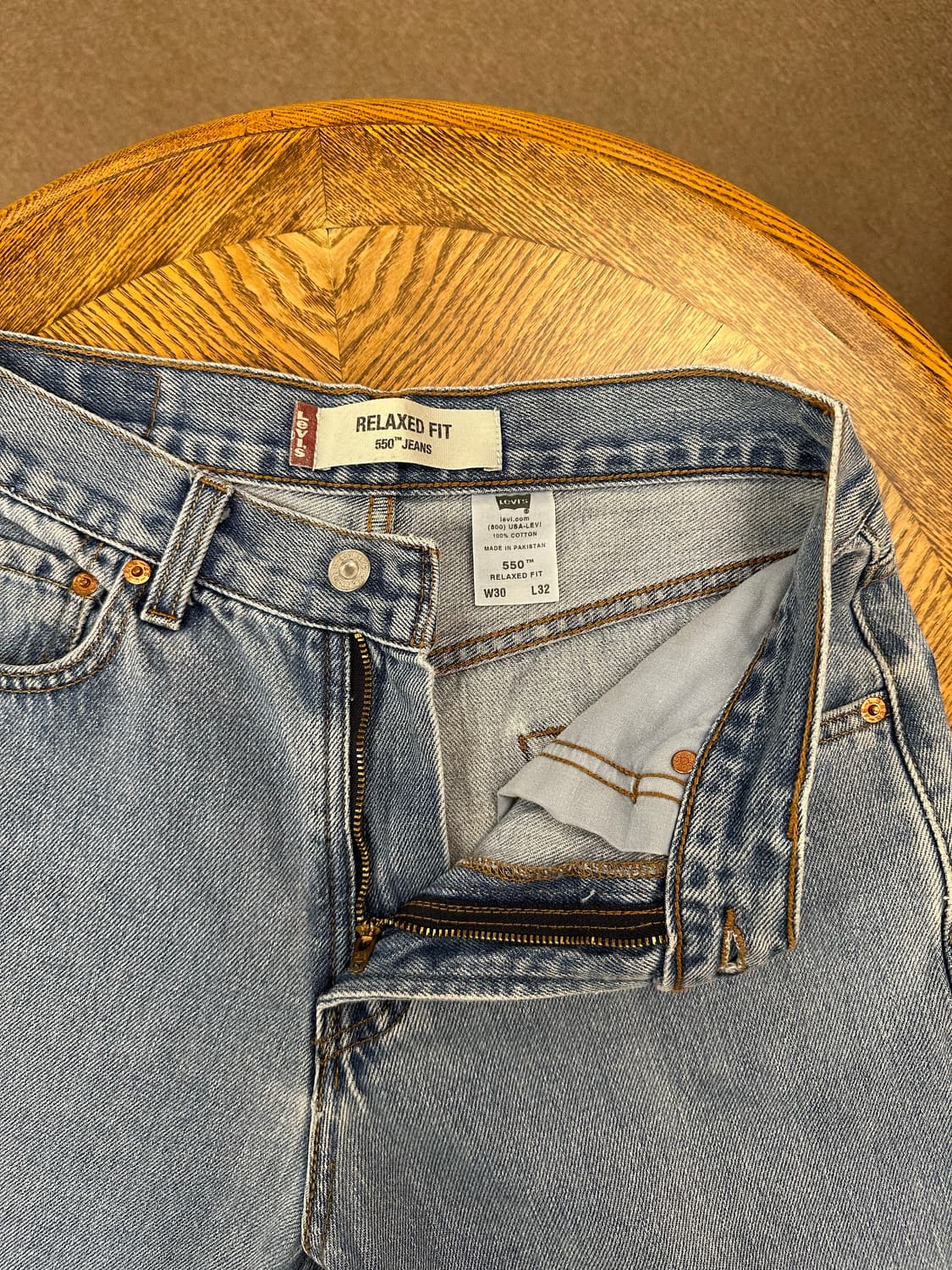 (28.5inch) 빈티지 리바이스 연청 상품이미지9