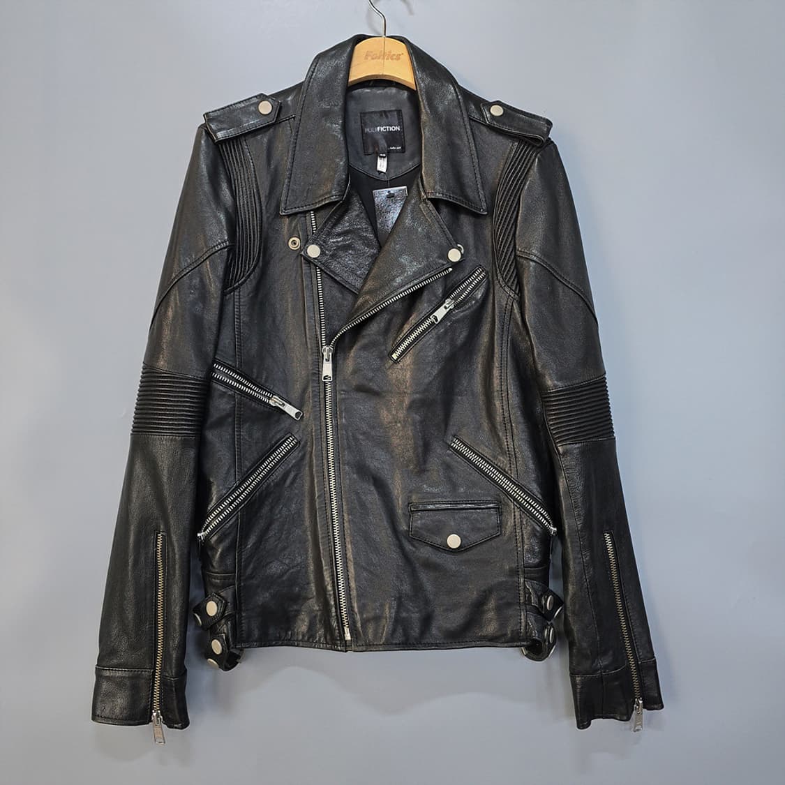 새제품)펄프픽션(PULP FICTION) 램스킨 라이더 가죽자켓 48 상품이미지1