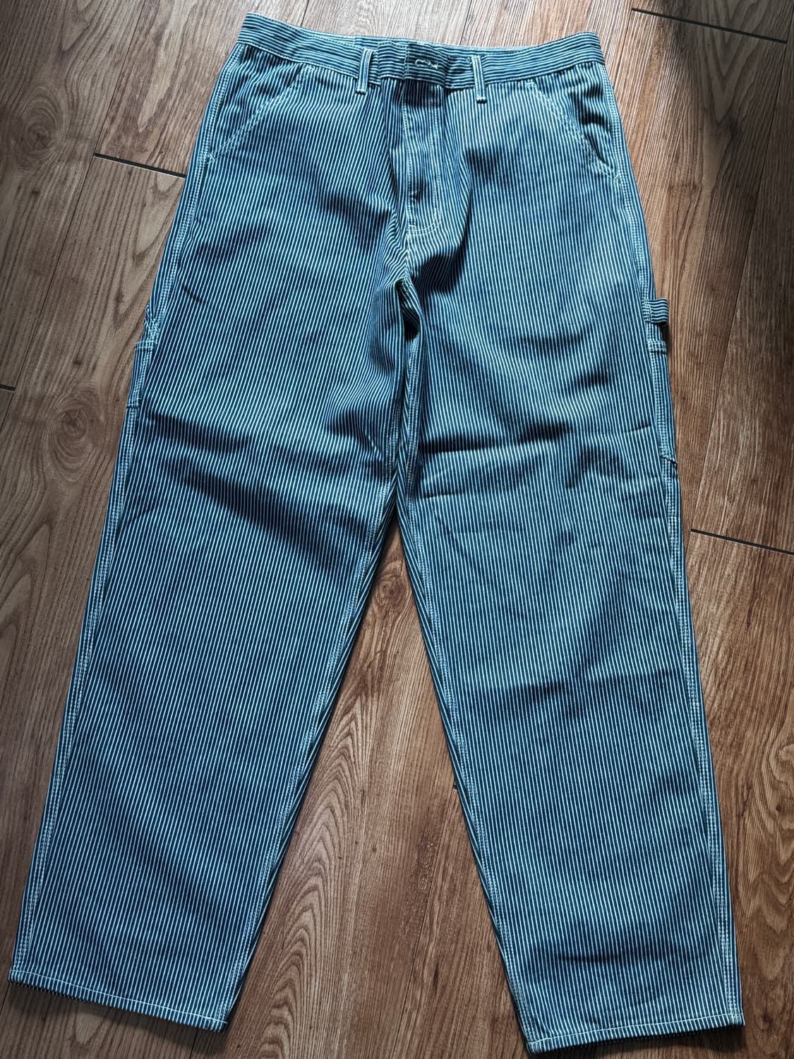 아웃스탠딩 스트라이프 카펜터 팬츠 L 상품이미지2