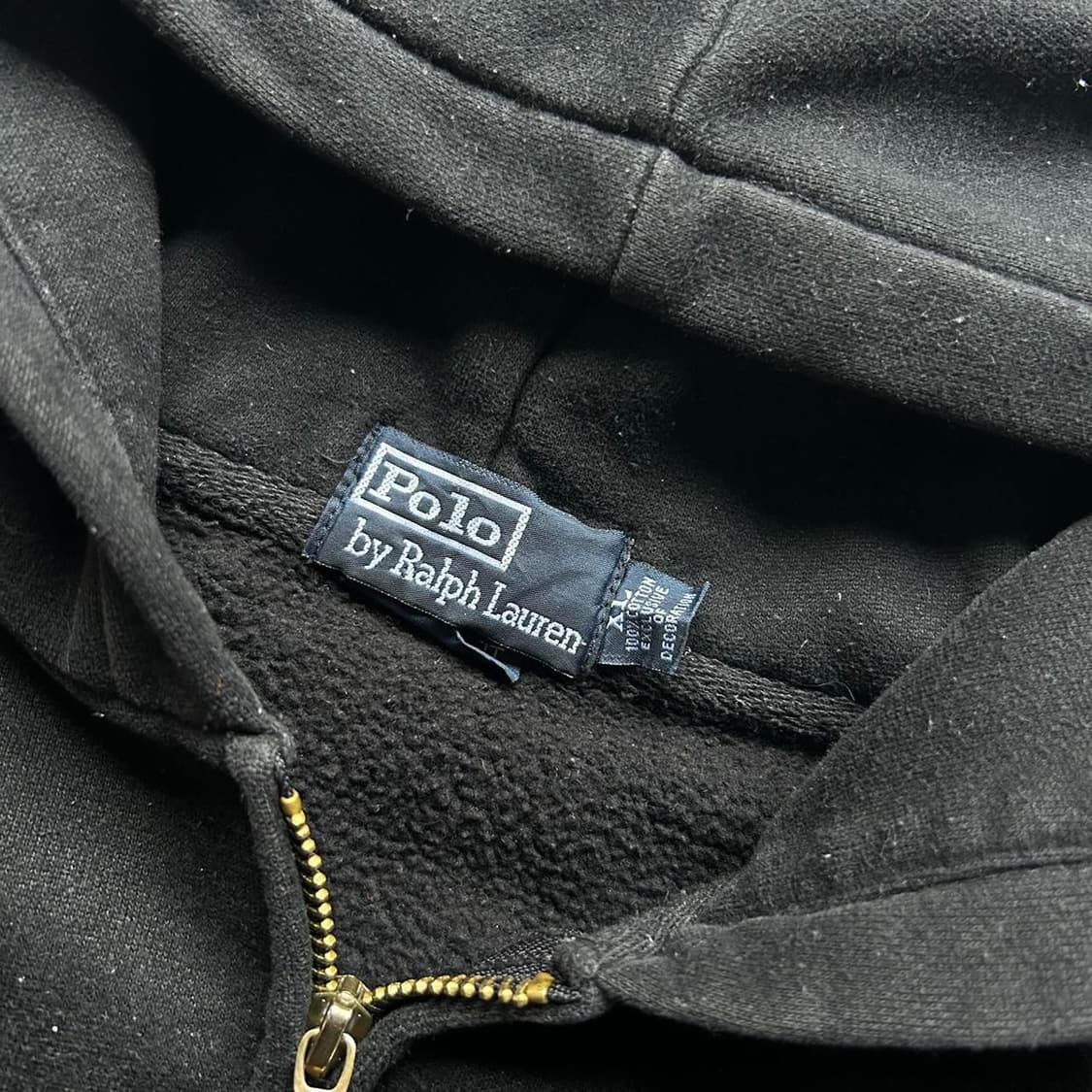 폴로 랄프로렌 빅포니 후드집업 블랙 #3 상품이미지5