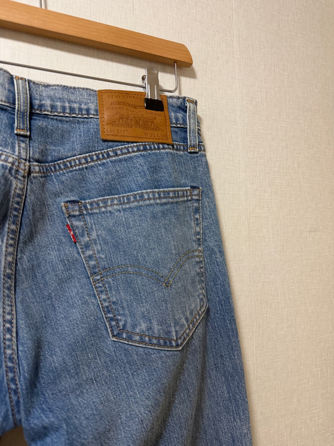 리바이스 프리미엄 511 데님 상품이미지1