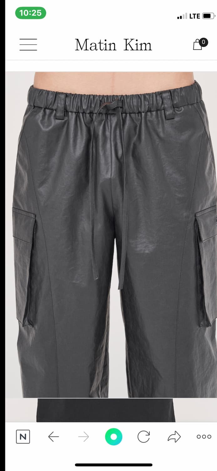 마땡킴 레더팬츠 상품이미지3