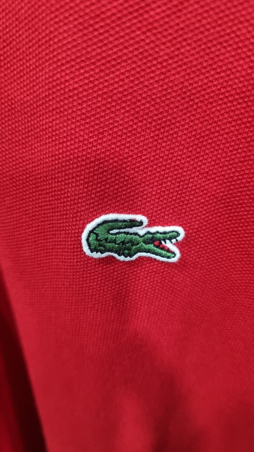라코스테(LACOSTE) 95사이즈 (가슴반품49,총장74) 피케반팔 상품이미지1