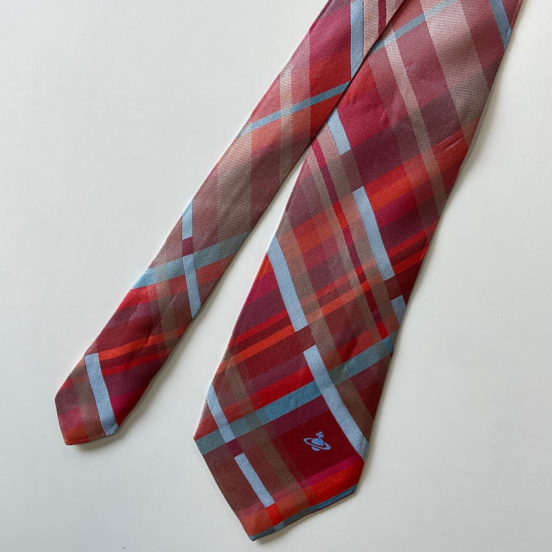 비비안웨스트우드 정품 명품 영문로고넥타이(Vivienne) 상품이미지2