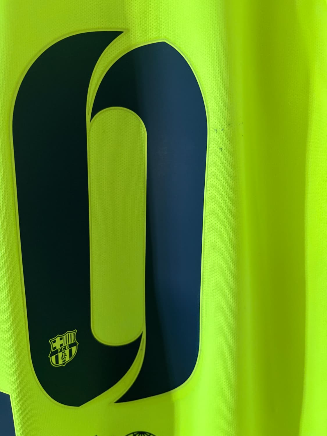 14-15 바르셀로나 써드 메시 유니폼 챔스 정품 상품이미지3