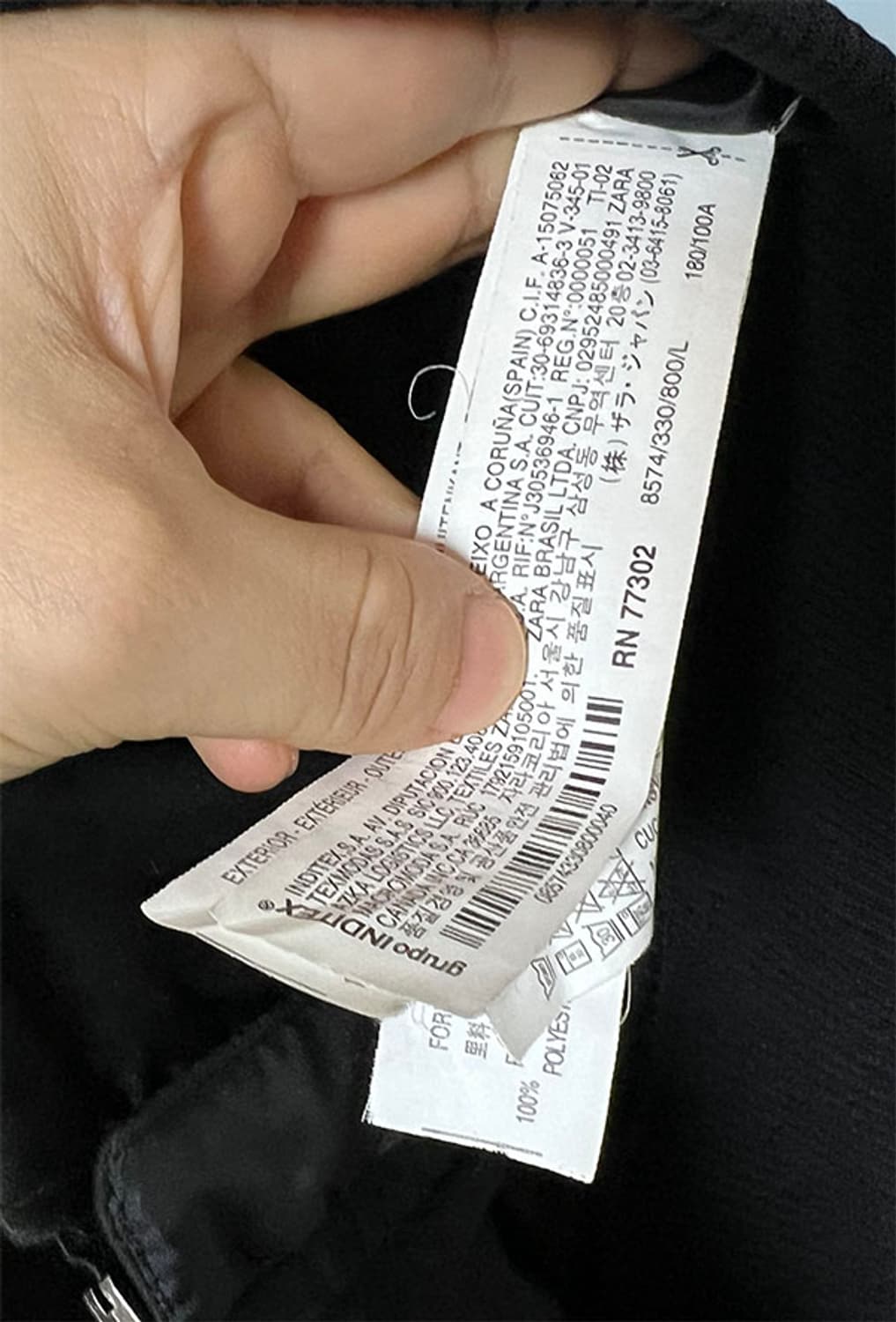 ZARA 자라 남자 퀼팅점퍼 누빔 봄버 추동 캐주얼 L 100 상품이미지4