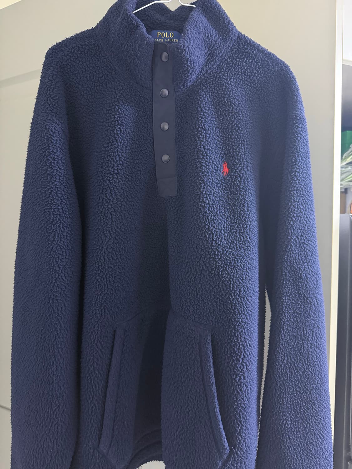 폴로 후리스 네이비 상품이미지1