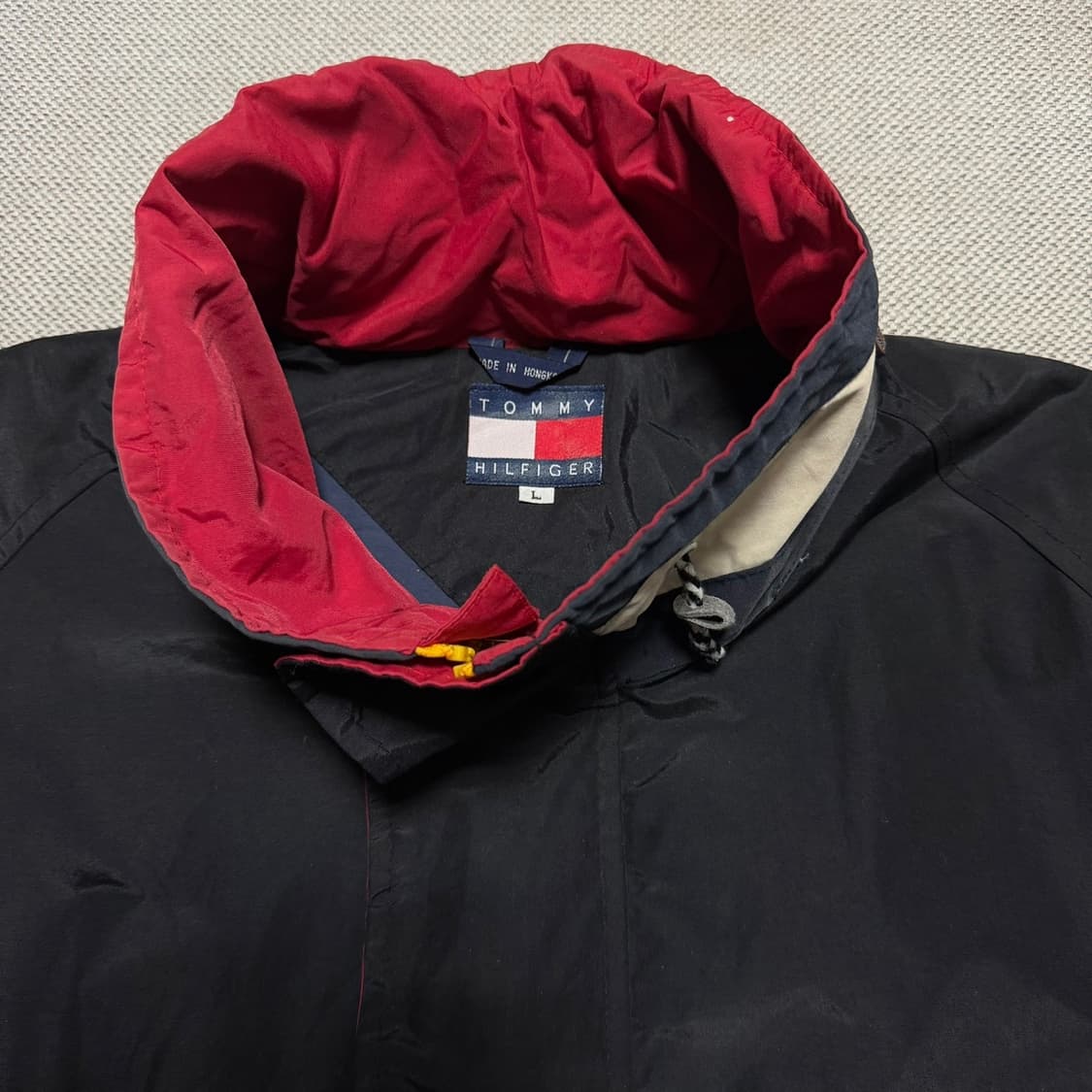 타미힐피거 빈티지 사이드로고 바람막이 상품이미지2