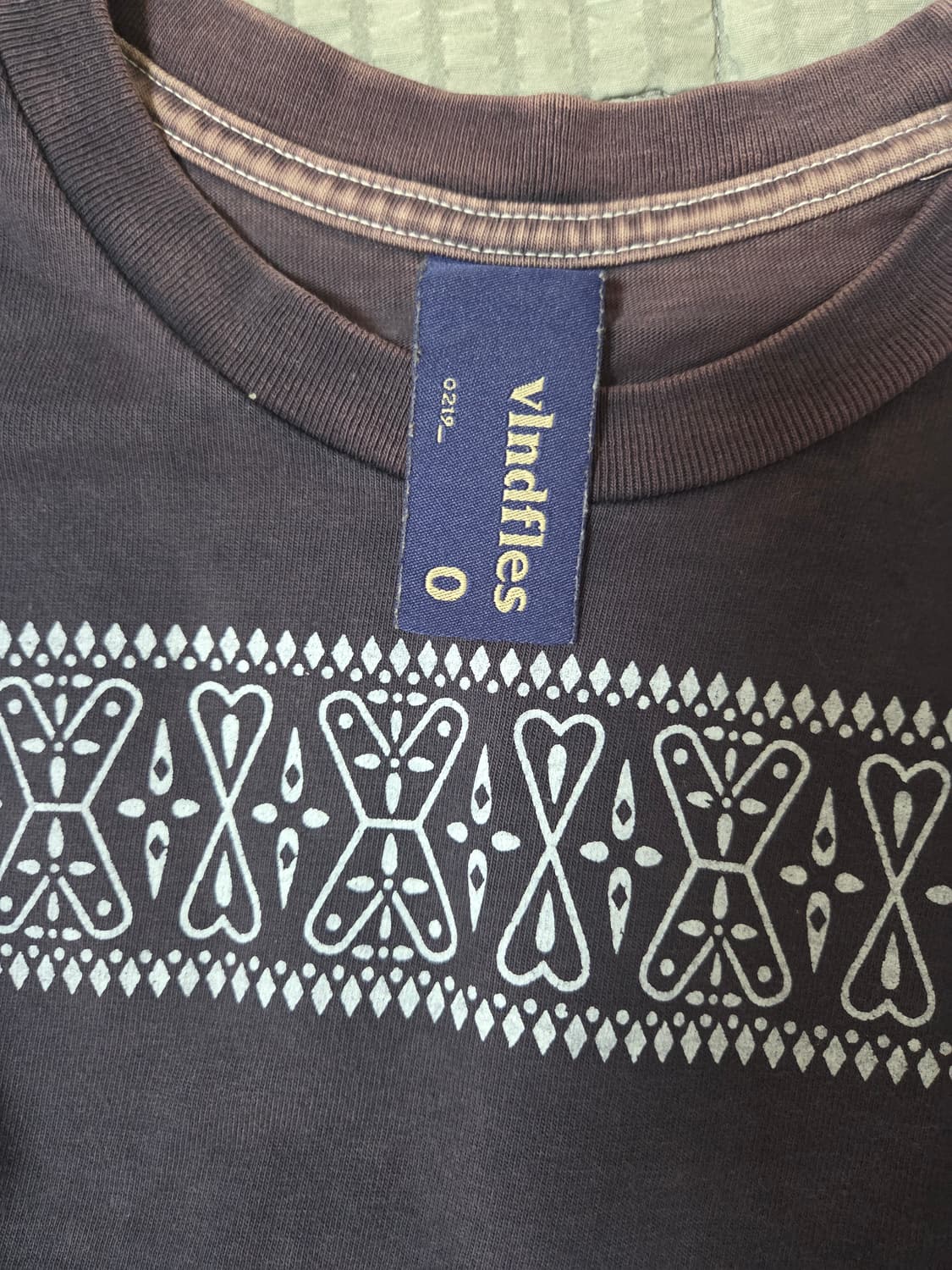 블라인드파일즈 반다나 반팔 0사이즈 상품이미지3