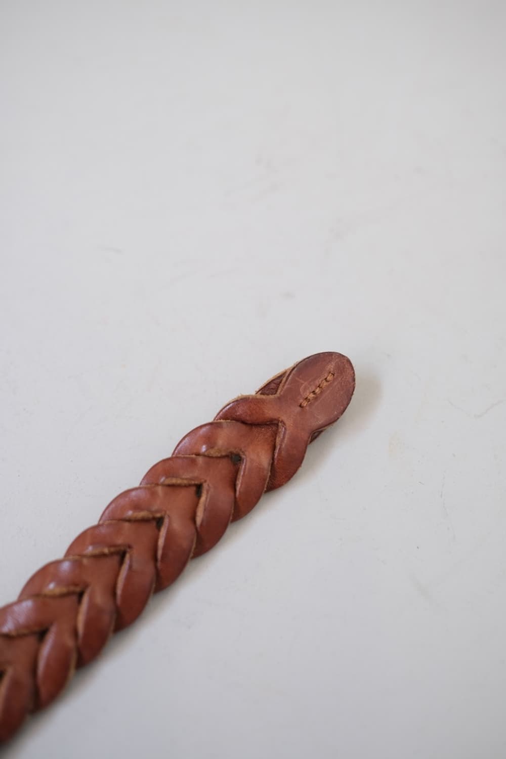 ANGLO 꽈배기 레더 벨트 상품이미지5