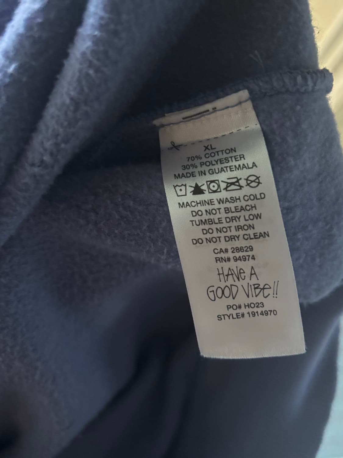 스투시 로고 맨투맨 XL 상품이미지3