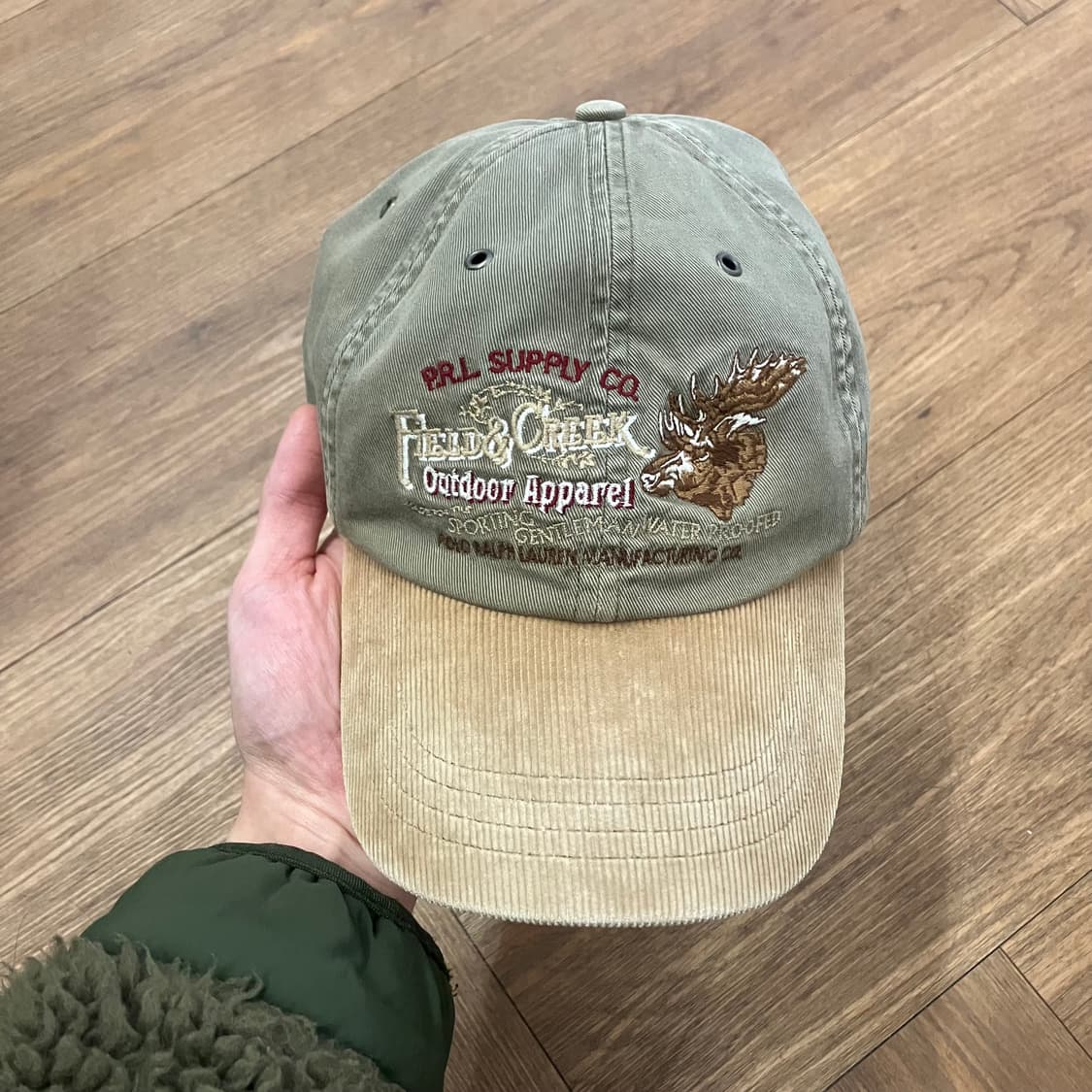 N144 폴로 투톤 볼캡 모자 빈티지 상품이미지1